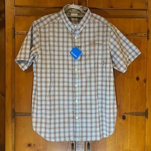 NEW with tags! Men’s Columbia S/S Button Down Shirth